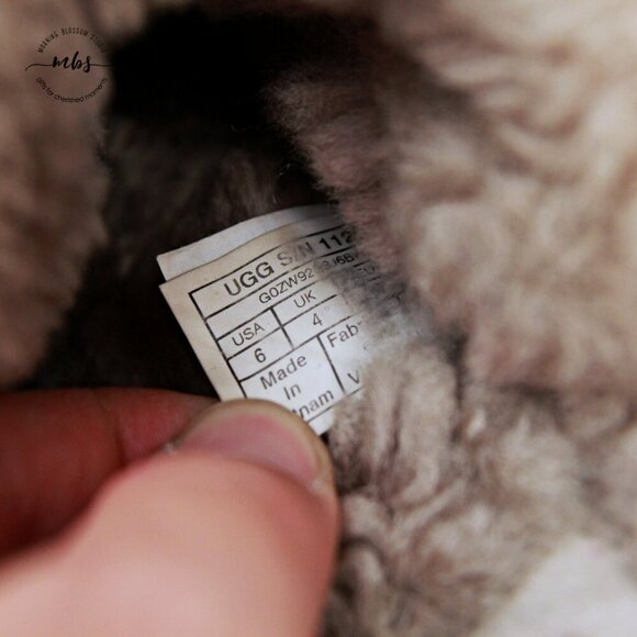 UGG Coquette Suede Slippers Tan Women 6 - Picture 14 of 14